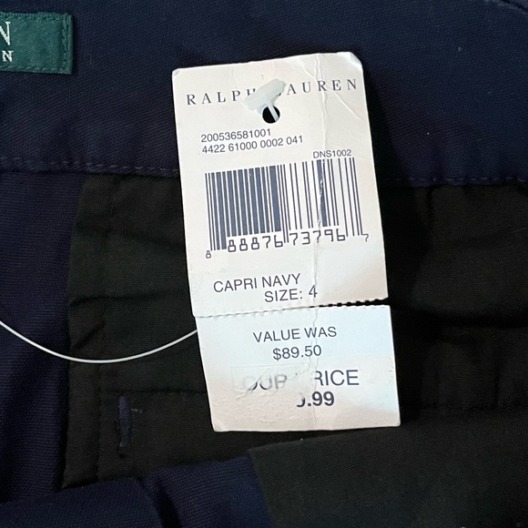 Lauren Ralph Lauren Buckle Pencil Skirt in Capri Navy - Picture 8 of 10